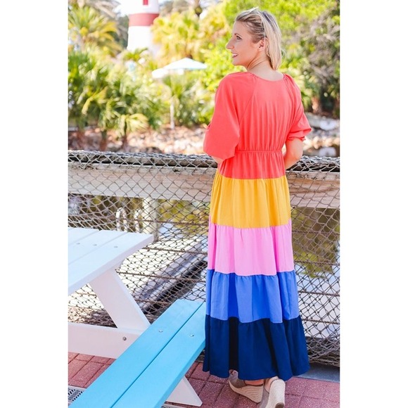 I LIVE MY DAYS MAXI DRESS - Picture 2 of 4